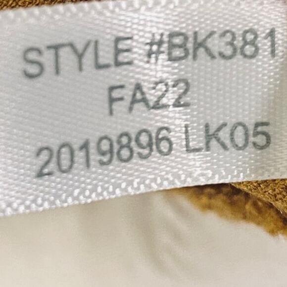 J Crew Mid Rise Skinny Corduroy Pants Golden Brandy Tan Brown Womens size 29 - Picture 7 of 9